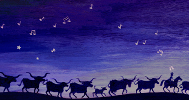 chisholm cows at night